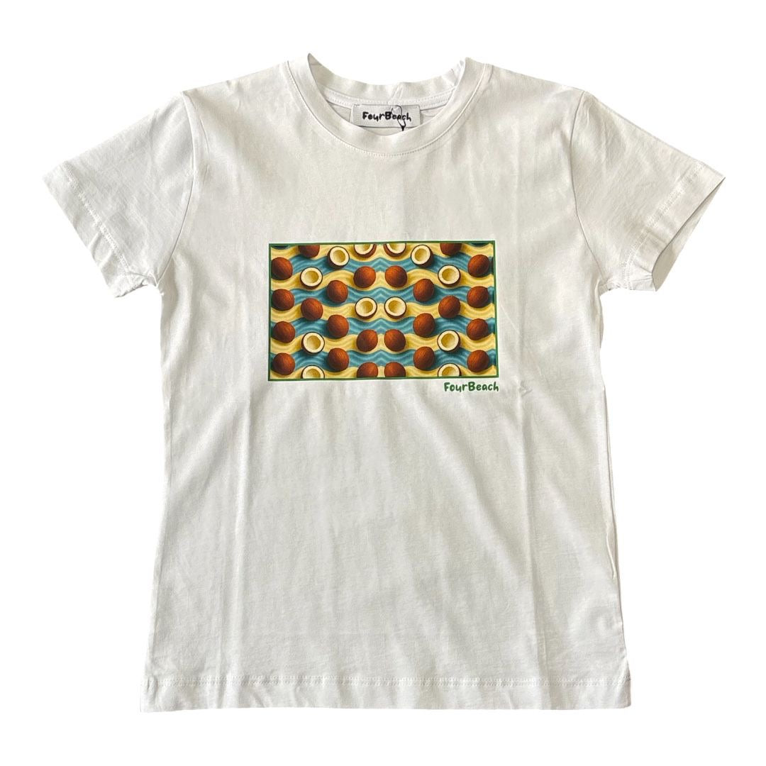 T-shirt  Mare Four Beach Bambino