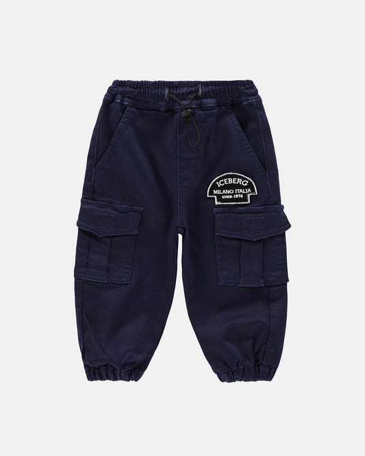 Pantalone Cargo Neonato Iceberg