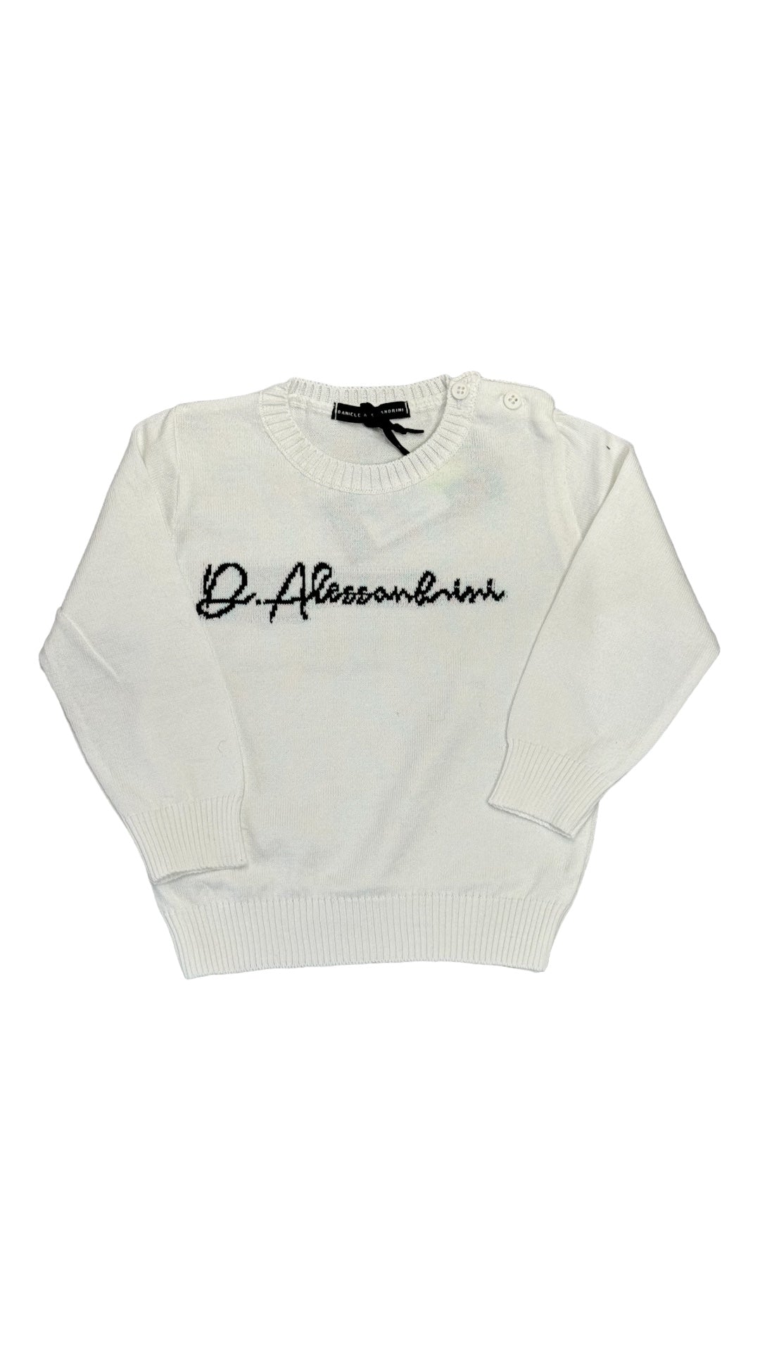 Maglioncino D.Alessandrini Bianco